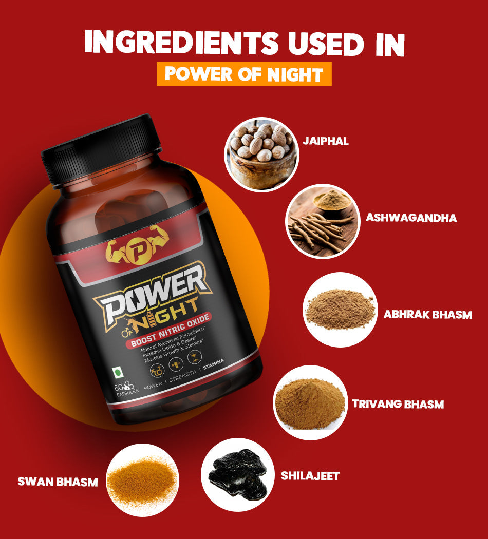 Power of Night - Ayurvedic Formula for Men's Performance